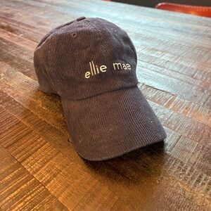Ellie Mae Studio Navy Corduroy Dad Hat